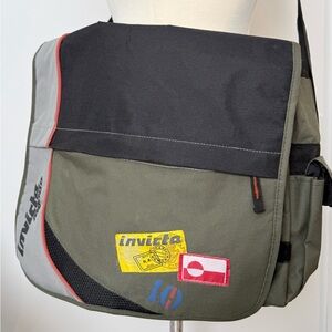 Vintage Invicta Mondo -20 Messenger Bag – Y2K Utility Shoulder Bag NWOT